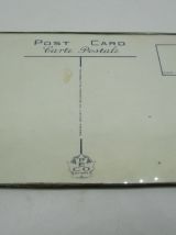 carte postale publicitaire chocolat Suchard sous verre