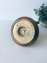 Bougeoir antique en laiton