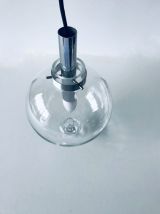Suspension boule en verre vintage