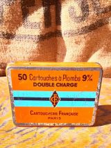 Trois boites en tôle - Thème chasse