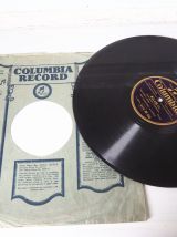 Lot de 4 vinyles 78 tours déco gramophone vintage rétro 1930
