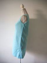 Mini robe trapèze babydoll Mod GoGo vintage 60's