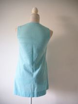 Mini robe trapèze babydoll Mod GoGo vintage 60's