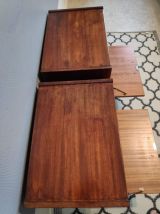 chevets de marque SEMB des années 60 sur pieds fuselés