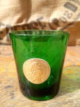 Ensemble de 10 verres vintage avec médaillons