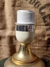 Jolie pied de lampe en céramique signée Robert de Schuytener