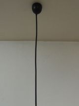 Suspension émaillée noire