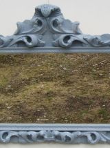 Miroir biseauté sur console et marbre, Rococo