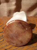 Buste de Chopin sur socle en marbre signé A. Giannelli 