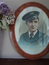 Cadre photo portrait d’aviateur