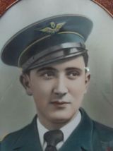 Cadre photo portrait d’aviateur