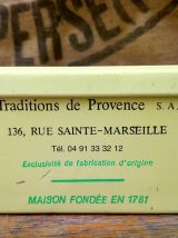 Boite publicitaire en tôle du "Four des Navettes"- Marseille