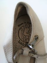 paire de chaussures cuir boucle enfant Babybotte taille 16 
