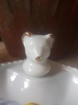 Assiette "maintien au chaud" en porcelaine de Limoges