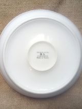 Assiette "maintien au chaud" en porcelaine de Limoges