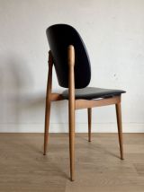 Suite de 6 chaises Pégase de chez Baumann vintage années 60