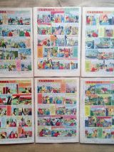 8 numéros "Hurrah" de 1954 et 1956 