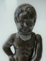 Briquet pyrogène manneken pis fonte d'aluminium SGDG vintage