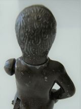 Briquet pyrogène manneken pis fonte d'aluminium SGDG vintage