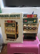 Machine à sous Golden Jackpot de collection vintage