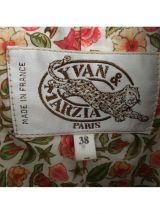 Veste courte Léopard Yvan et Marzia, vintage