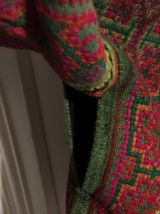 Veste brodée ethnique, vintage