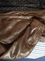 Blouson cuir motard