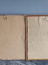 lithographies oiseaux de J. Gould  avec cadre