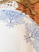 Lot 6 Grandes Assiettes plates Terre de Fer K&amp;G LUNEVILLE mo