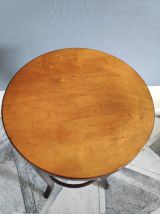 tabouret de bar estampillé Baumann en bois 