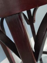 tabouret de bar estampillé Baumann en bois 