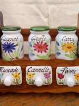 Ancienne étagère à épices 