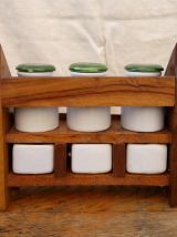 Ancienne étagère à épices 