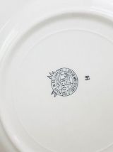 Service à dessert BOCH frères la louviere 1 plat + 9 assiett