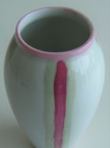 Petit vase opaline porcelaine de Limoges acidulé