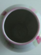 Petit vase opaline porcelaine de Limoges acidulé