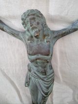 Christ ancien en bronze 