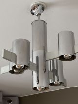 Lustre italien de Gaetano SCIOLARI. 5 feux. 1970.