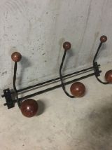 Patère 6 boules années 60