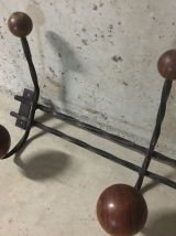 Patère 6 boules années 60