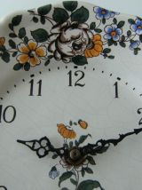 Horloge murale céramique craquelée Bouc Céram Junghans Diehl