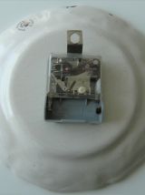 Horloge murale céramique craquelée Bouc Céram Junghans Diehl