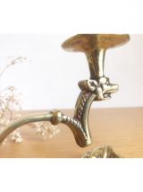 Bougeoir dragon vintage 