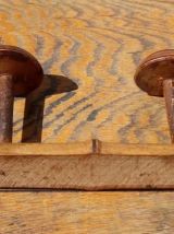Ancien porte manteaux 4 patères - Années 50