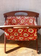 Jolie travailleuse en bois et tissu 