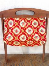 Jolie travailleuse en bois et tissu 