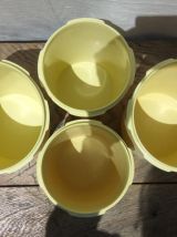 Série de 4 boites Tupperware Soleil - Années 70/80