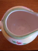 Sucrier et pot à lait vintage en céramique