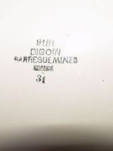 Petite coupe ou légumier vintage au motif de rose