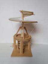 Maquette en bois Hélicoptère